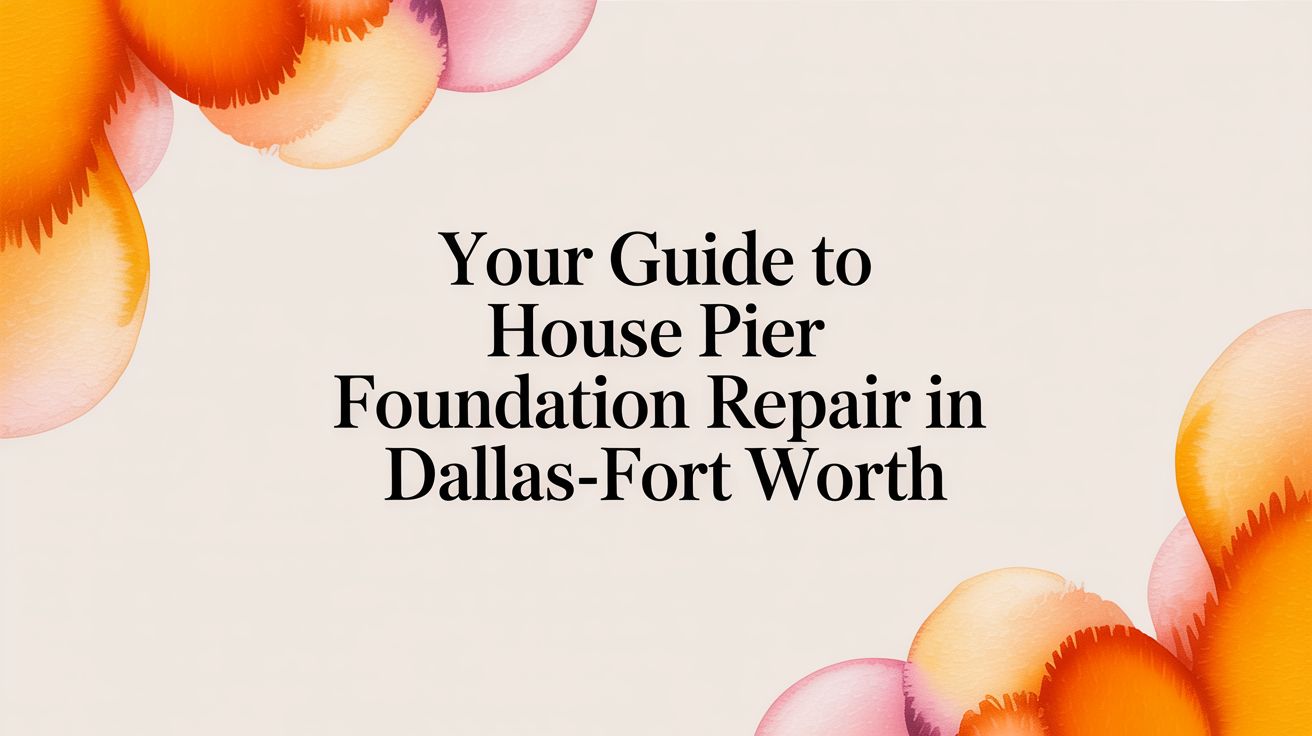 Your Guide to House Pier Foundation Repair in Dallas-Fort Worth